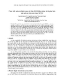 Phân tích nứt do nhiệt trong vật liệu FGM bằng phần tử tứ giác bốn nút nội suy kép mở rộng XCQ4