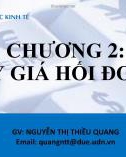 Bài giảng Thanh toán quốc tế: Chương 2 - Nguyễn Thị Thiều Quang