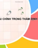 Bài giảng Toán tài chính trong thẩm định giá