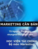 Bài giảng Marketing căn bản: Giới thiệu môn học - TS. Nguyễn Thị Nhung