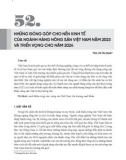 Những đóng góp cho nền kinh tế của ngành hàng nông sản Việt Nam năm 2023 và triển vọng cho năm 2024