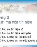 Bài giảng Kỹ thuật truyền số liệu: Chương 3 - Nguyễn Hoà Hưng