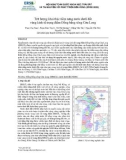 Trữ lượng khai thác tiềm năng nước dưới đất vùng kinh tế trọng điểm Đồng bằng sông Cửu Long