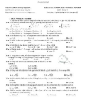 Đề thi học kì 2 môn Toán lớp 9 năm 2023-2024 - Trường TH&THCS Đại Thạnh, Đại Lộc