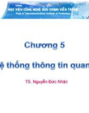 Bài giảng Cơ sở kỹ thuật thông tin quang: Chương 5 - TS. Nguyễn Đức Nhân