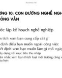 Bài giảng Kỹ năng giao tiếp kinh doanh: Chương 10 - Nguyễn Thế Hùng