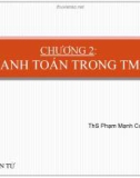 Bài giảng Luật giao dịch điện tử: Chương 2 - ThS. Phạm Mạnh Cường