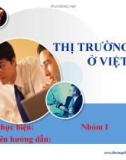 Tiểu luận: Thị trường vốn Viêt Nam