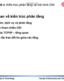 Chủ đề 4 : Kiến trúc phân tầng và mô hình OSI