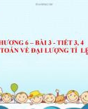 Bài giảng Toán 7 chương 6 bài 3 sách Chân trời sáng tạo: Đại lượng tỉ lệ nghịch