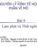 NGUYÊN LÝ KINH TẾ HỌC PHẦN VĨ MÔ - Chương 9