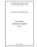 Giáo trình Kế toán tài chính (Tập 2): Phần 1