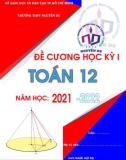 Đề cương học kì 1 Toán 12 năm 2021-2022 - Trường THPT Nguyễn Du, TP. HCM