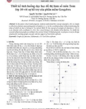 Thiết kế tình huống dạy học đồ thị hàm số môn Toán lớp 10 với sự hỗ trợ của phần mềm Geogebra