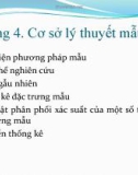 Bài giảng Lý thuyết xác suất và thống kê toán: Chương 4 - Nguyễn Minh Hải