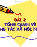 Bài giảng Bài 2: Tổng quan về công tác xã hội nhóm