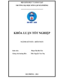 Khóa luận tốt nghiệp Kế toán - Kiểm toán: Hoàn thiện công tác kế toán thuế giá trị gia tăng tại Công ty TNHH An Thái