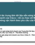 Đối tác trung tâm dữ liệu sẵn sàng kinh doanh của Cisco – tối ưu hóa với Môi trường vận hành theo yêu cầu của IBM