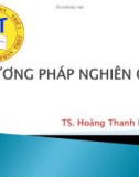 Bài giảng Phương pháp nghiên cứu khoa học: Bài 2 - TS. Hoàng Thanh Liêm