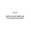 Những vấn đề nghiên cứu và giảng dạy Triết học: Phần 2