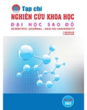 Áp dụng phương pháp dạy lập trình hướng vấn đề để phát triển tư duy tính toán cho sinh viên tại trường Đại học Sao Đỏ