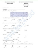 Đề thi tốt nghiệp THPT Quốc gia môn Toán năm 2020 (Mã đề 123)