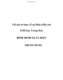 Vài nét sơ lược về sự Phát triển của Triết học Trung Hoa - Phần 13