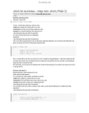 JAVA for dummies - nhập môn JAVA (Phần 2)