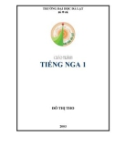 Giáo trình tiếng Nga 1 - ĐH Đà Lạt