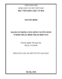 Tóm tắt Luận án tiến sĩ Tôn giáo học: Đạo Bà ni trong cộng đồng người Chăm ở Ninh Thuận, Bình Thuận hiện nay