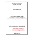 Luận văn Thạc sĩ Quan trị kinh doanh: Hoàn thiện kiểm soát nội bộ chu trình bán hàng và thu tiền tại Công ty cổ phần dịch vụ hàng không Masco
