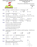 Đề thi thử THPT Quốc gia môn Toán năm 2019 có đáp án - Trường THPT chuyên Hạ Long (Lần 1)
