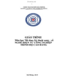 Giáo trình Kỹ thuật xung số (Ngành: Điện tử công nghiệp) - CĐ Công nghiệp Hải Phòng