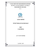 Giáo trình Vẽ kỹ thuật ngành may (Cao đẳng) - Trường CĐ Kinh tế Kỹ thuật TP.HCM