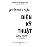 Giải bài tập Điện kỹ thuật ( Công Nhân ) part 1