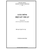 Giáo trình Điện kỹ thuật (Ngành: Điện tử công nghiệp) - Trường Cao đẳng nghề số 20