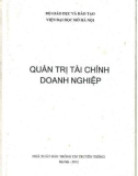 Giáo trình Quản trị tài chính doanh nghiệp: Phần 1 - ThS Lê Thị Hằng