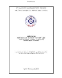 Giáo trình Cấu trúc dữ liệu (Nghề: Tin học ứng dụng - Cao đẳng) - Trường Cao đẳng Bách khoa Nam Sài Gòn (2021)