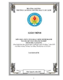 Giáo trình Phân tích hoạt động kinh doanh (Ngành: Kế toán doanh nghiệp - Cao đẳng) - Trường Cao đẳng Thương mại và Du lịch Thái Nguyên