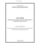 Giáo trình Thực tập lắp đặt thiết bị điện 2 (Ngành: Điện dân dụng - Trung cấp) - Trường Cao đẳng Xây dựng số 1