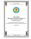 Giáo trình Thanh toán điện tử (Ngành: Kế toán doanh nghiệp - Trung cấp) - Trường Cao đẳng Thương mại và Du lịch Thái Nguyên