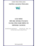 Giáo trình Đồ họa ứng dụng (Ngành: Công nghệ thông tin - Cao đẳng) - Trường Cao đẳng Vĩnh Long