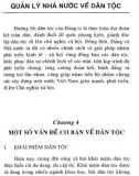 Giáo trình Quản lý nhà nước về tôn giáo và dân tộc: Phần 2 - PGS.TS. Hoàng Văn Chức