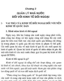 Giáo trình Quản lý nhà nước trên các lĩnh vực kinh tế: Phần 2 - PGS.TS. Trang Thị Tuyết