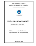 Khóa luận tốt nghiệp Kế toán - Kiểm toán: Hoàn thiện công tác kế toán vốn bằng tiền tại Công ty Cổ phần Vận tải và Thương mại TTC