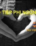 Để giao tiếp phi ngôn ngữ