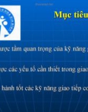 KỸ NĂNG GIAO TIẾP -