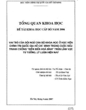 Tổng quan đề tài khoa học cấp bộ: Vai trò của đội ngũ cán bộ khoa học ở Học viện Chính trị quốc gia Hồ Chí Minh trong cuộc đấu tranh chống