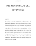 ĐẶC ĐIỂM LÂM SÀNG CỦA ĐỘT QUỴ NÃO