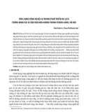 Ứng dụng công nghệ 4.0 trong phát triển du lịch thông minh tại di sản văn hóa Hoàng thành Thăng Long, Hà Nội